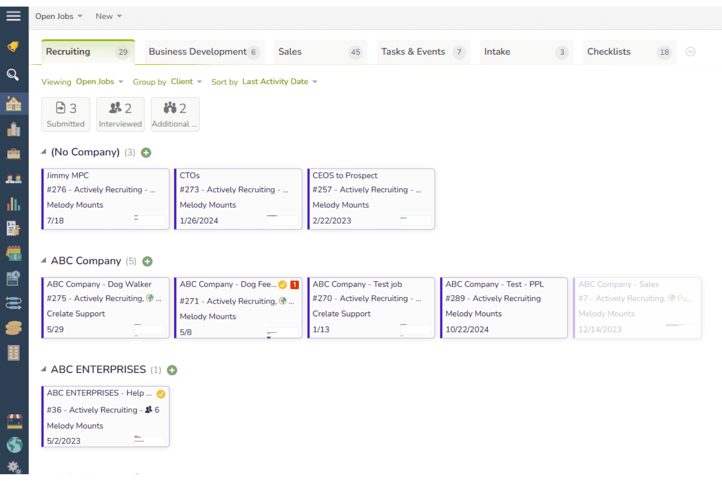 Crelate screenshot - 10 Best Recruiterflow Alternatives in 2026