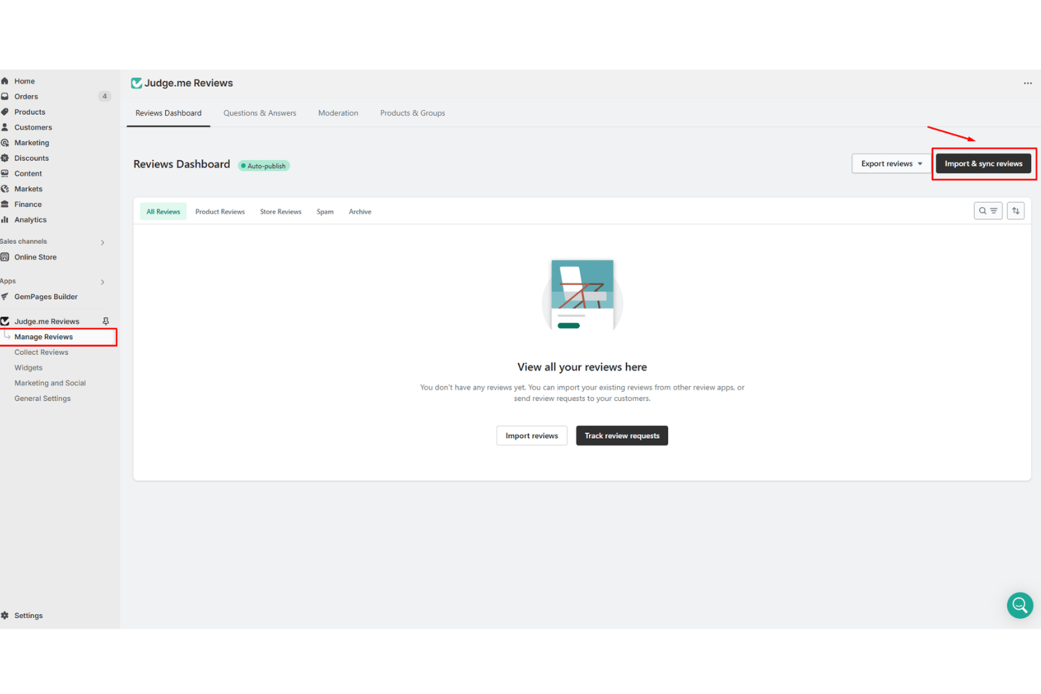 Judge.me screenshot - Le 10 migliori alternative a Yotpo nel 2026
