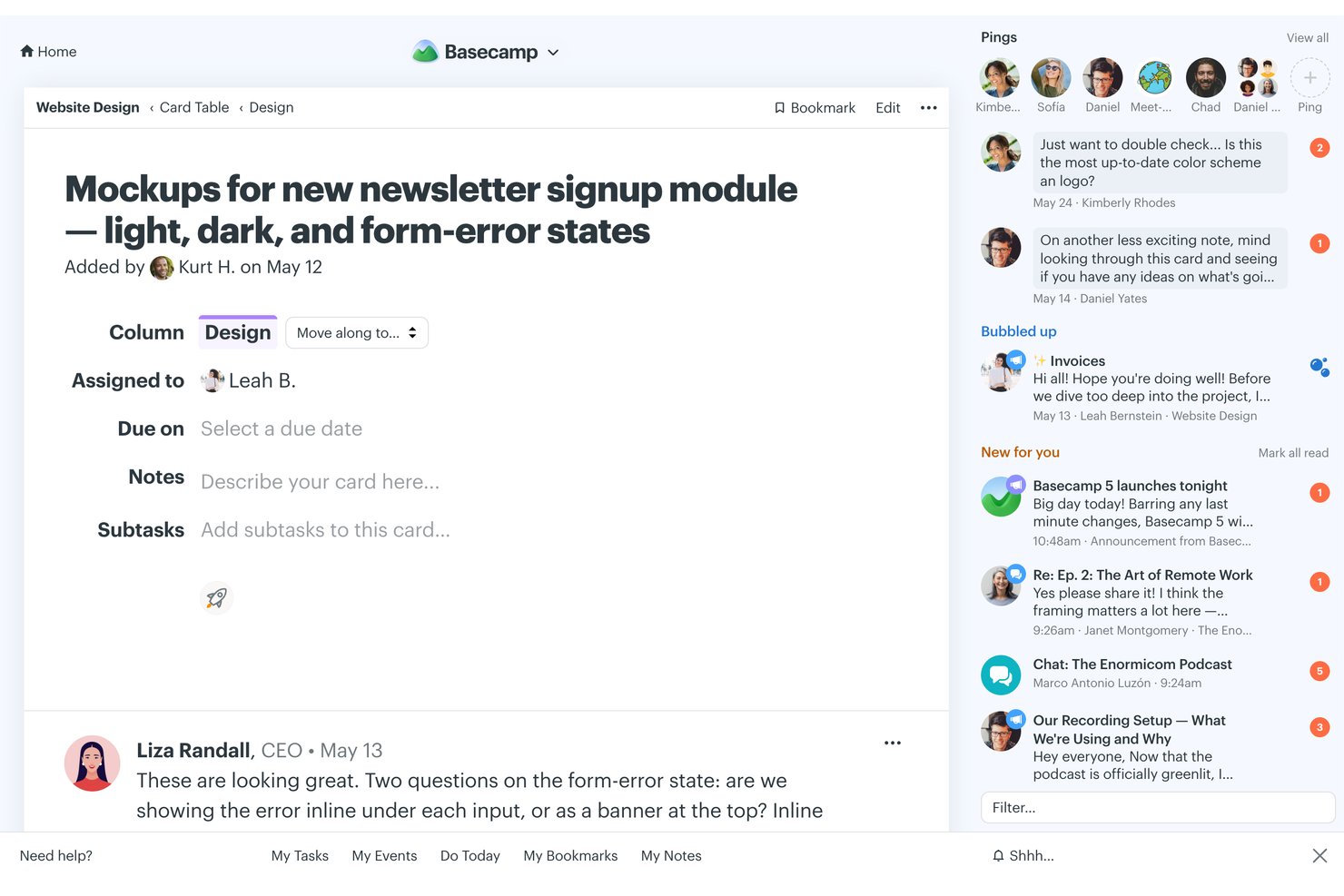 Basecamp screenshot - 10 Best Project Management Tools With Client Portals for 2026