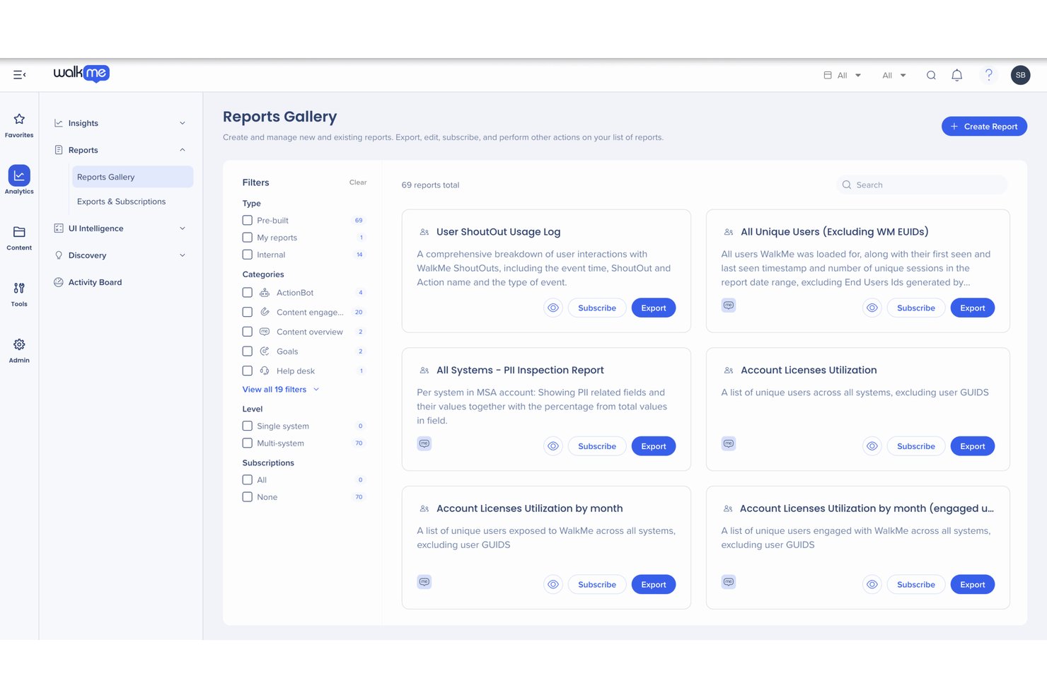 WalkMe screenshot - Las 10 mejores alternativas a Whatfix en 2026
