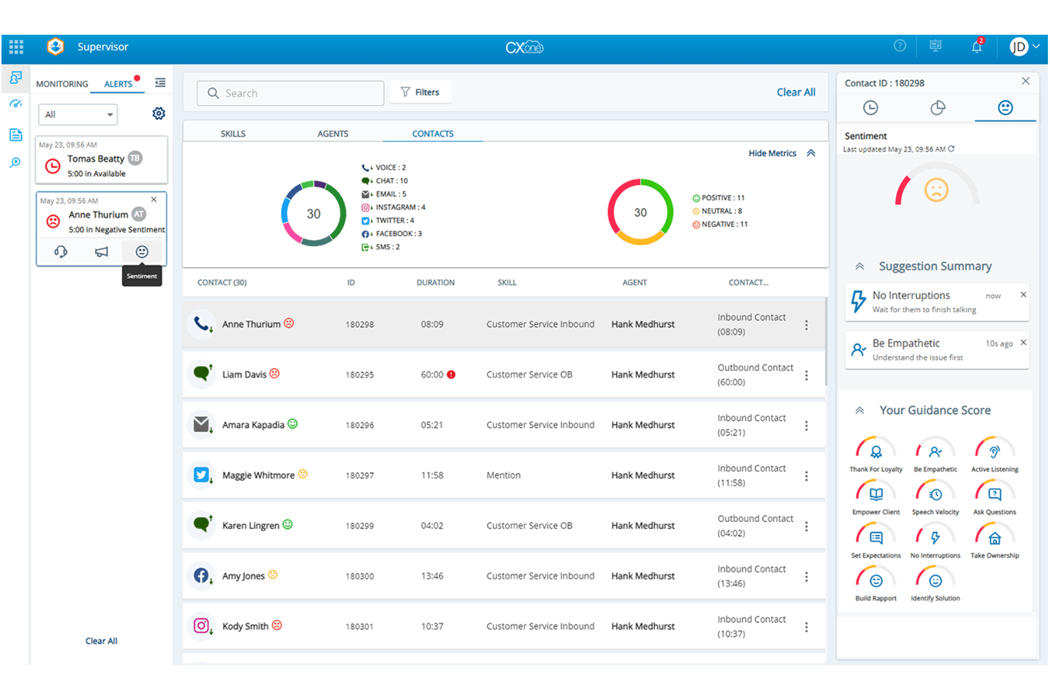 NiCE CXone screenshot - 10 Best CloudTalk Alternatives in 2026