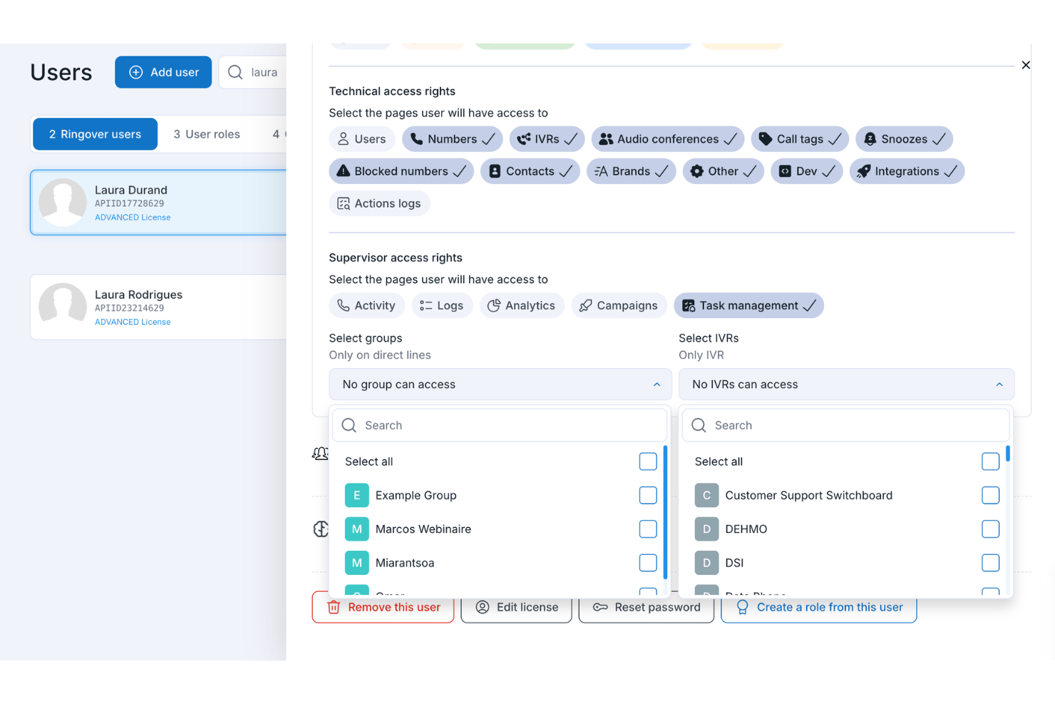 Ringover screenshot - 10 beste CloudTalk-Alternativen im Jahr 2026