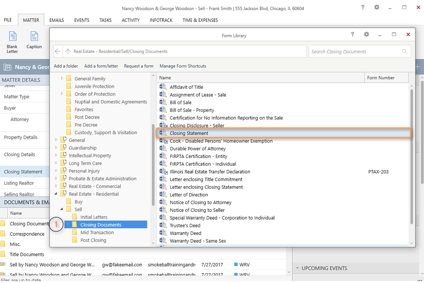 Smokeball screenshot - 10 beste Alternativen zu NetDocuments im Jahr 2026