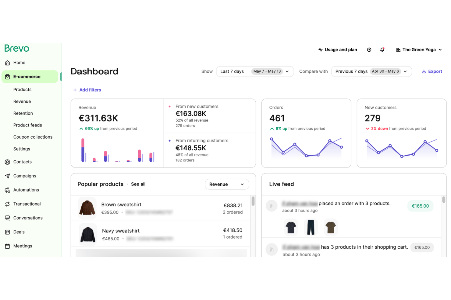 Brevo screenshot - Die 10 besten ActiveCampaign-Alternativen im Jahr 2026