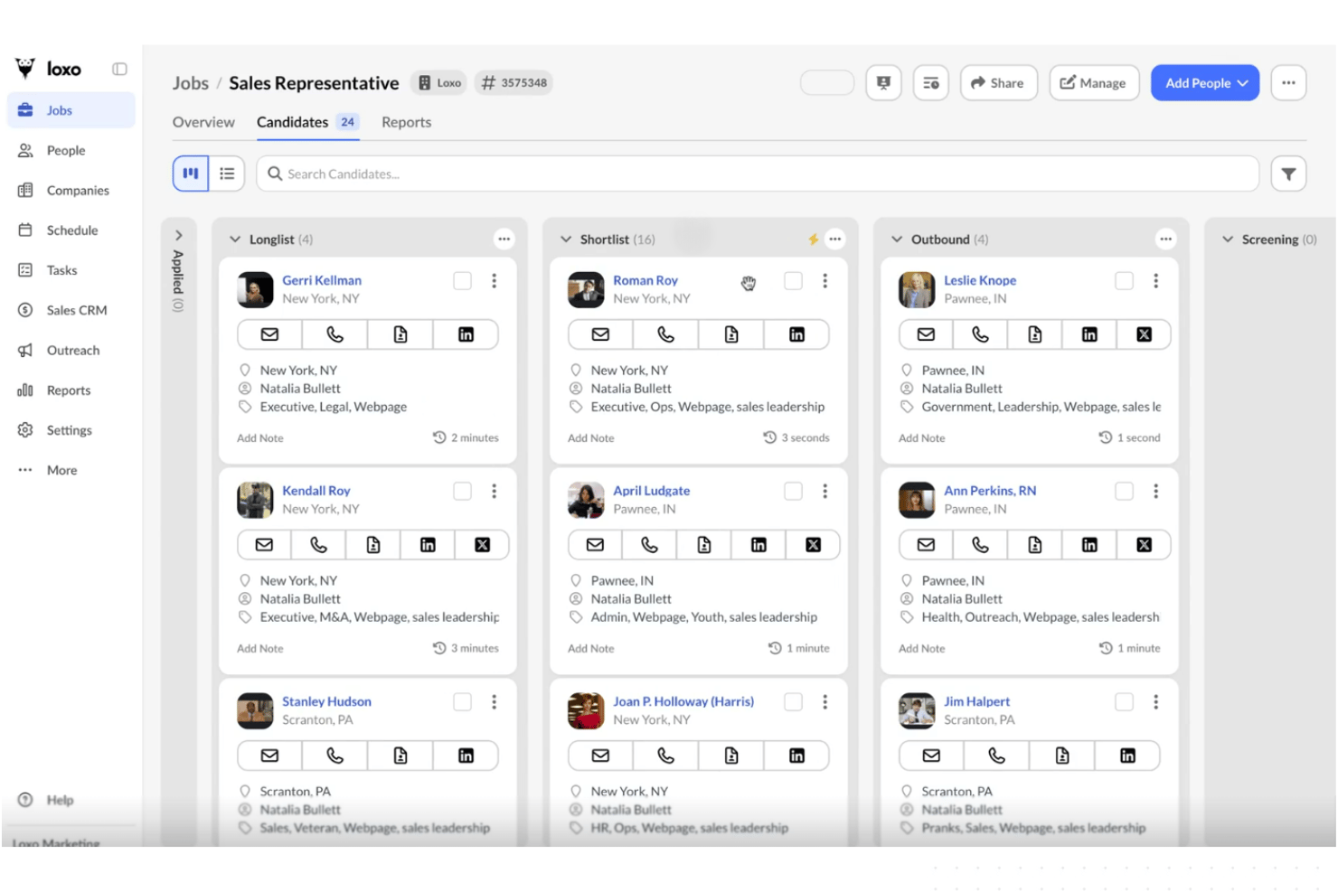 Loxo screenshot - 10 meilleures alternatives à Top Echelon en 2026