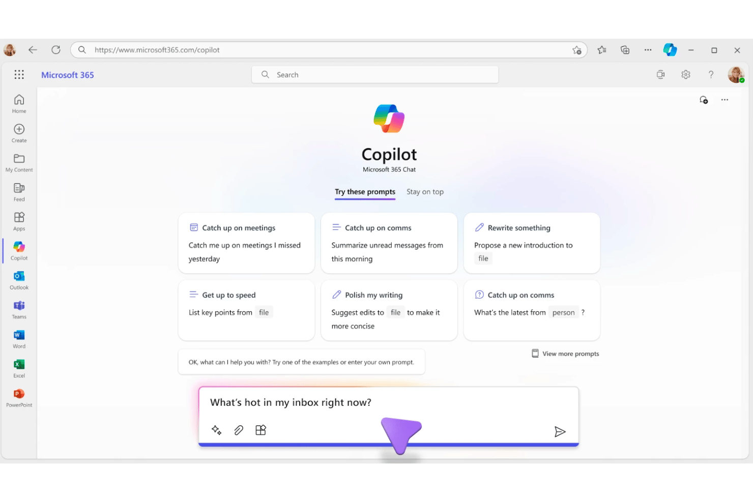 Microsoft 365 Copilot screenshot - 10 Best AI Virtual Assistants in 2026