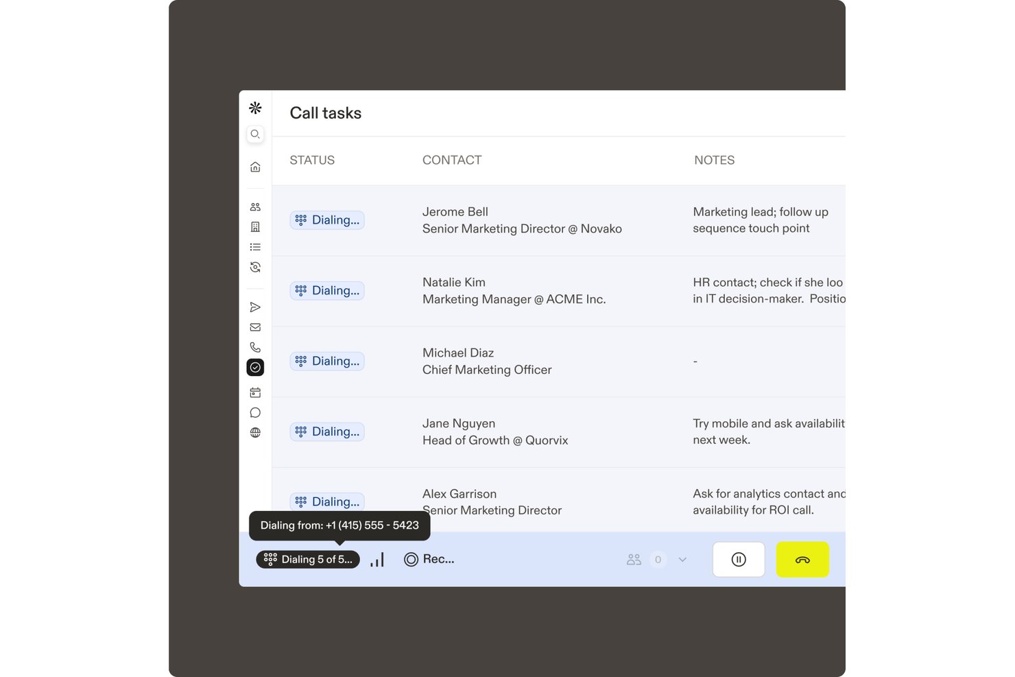 Apollo.io screenshot - 10 meilleurs logiciels d’appels à froid évalués pour 2026