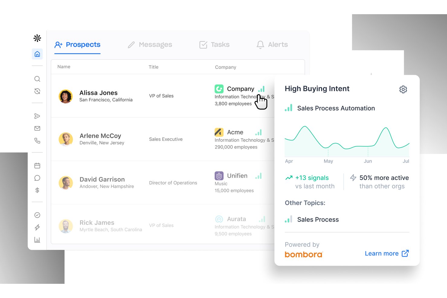 Apollo.io screenshot - 10 Best Inside Sales Software Reviewed For 2026