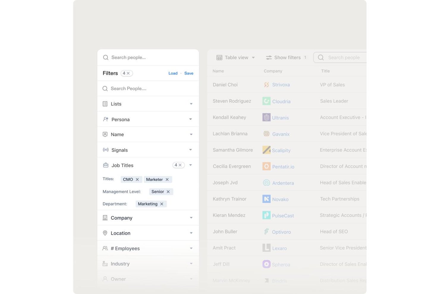 Apollo.io screenshot - Los 10 mejores buscadores de correos electrónicos reseñados en 2026
