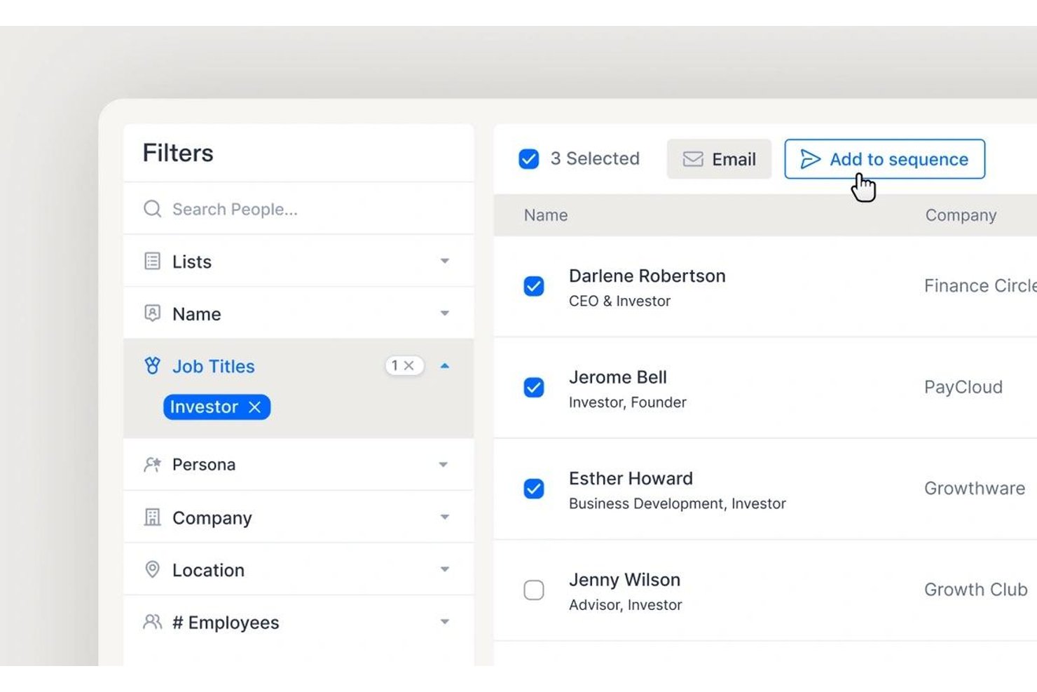 Apollo.io screenshot - 10 beste Tools zur automatisierten Lead-Generierung für 2026 ausgewählt