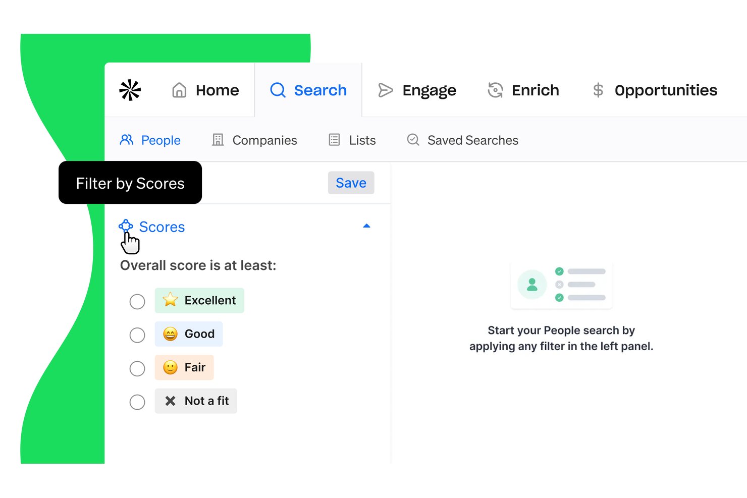 Apollo.io screenshot - 10 meilleurs logiciels de notation des prospects évalués pour 2026