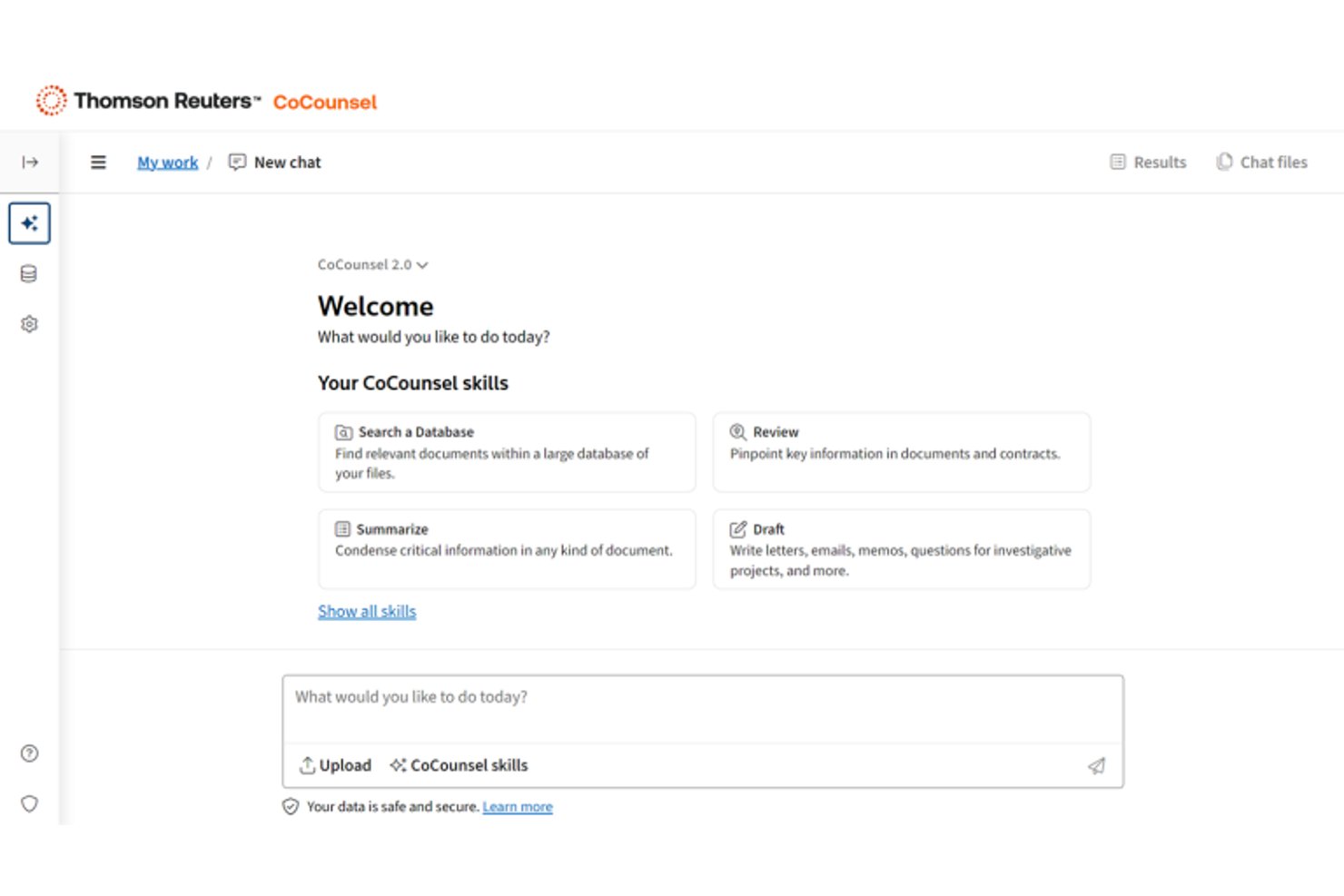 CoCounsel screenshot - 10 migliori alternative a LexisNexis nel 2026