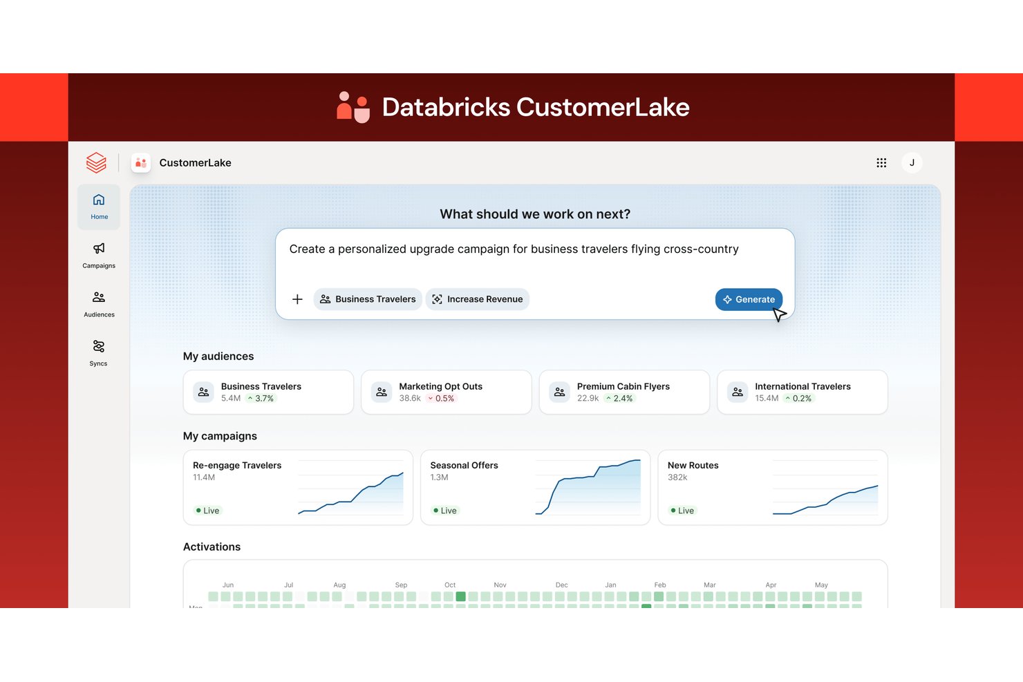 Databricks screenshot - 10 meilleures plateformes d’intelligence client en 2026