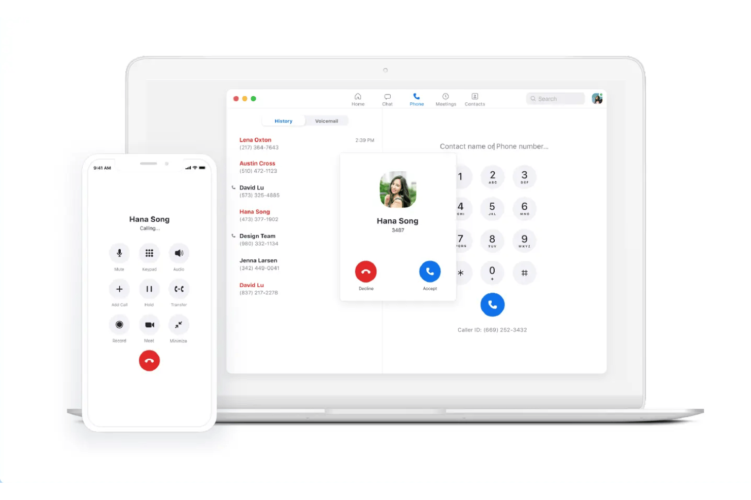 Zoom Phone screenshot - Die 10 besten VoIP-Softphone-Apps im Jahr 2026