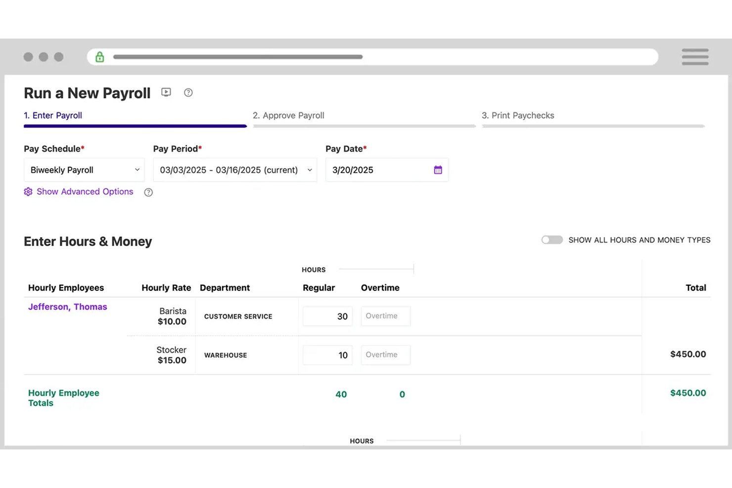 Patriot Software screenshot - 10 Best Payroll Software for Dentists in 2026