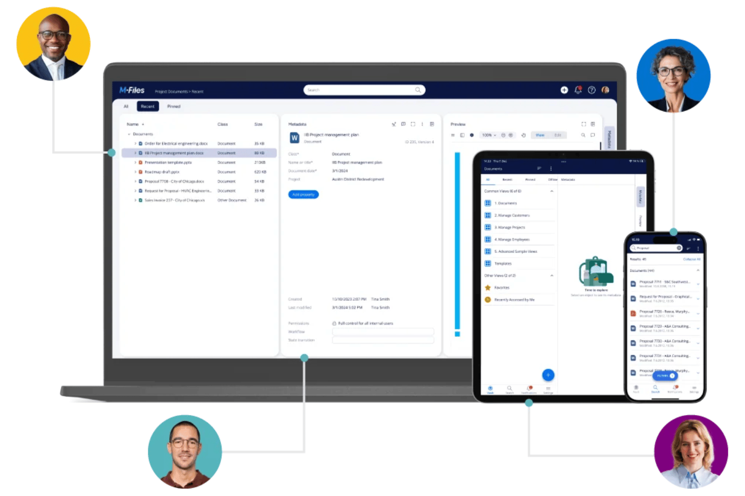 M-Files screenshot - 10 Best Document Management Software for Education in 2026