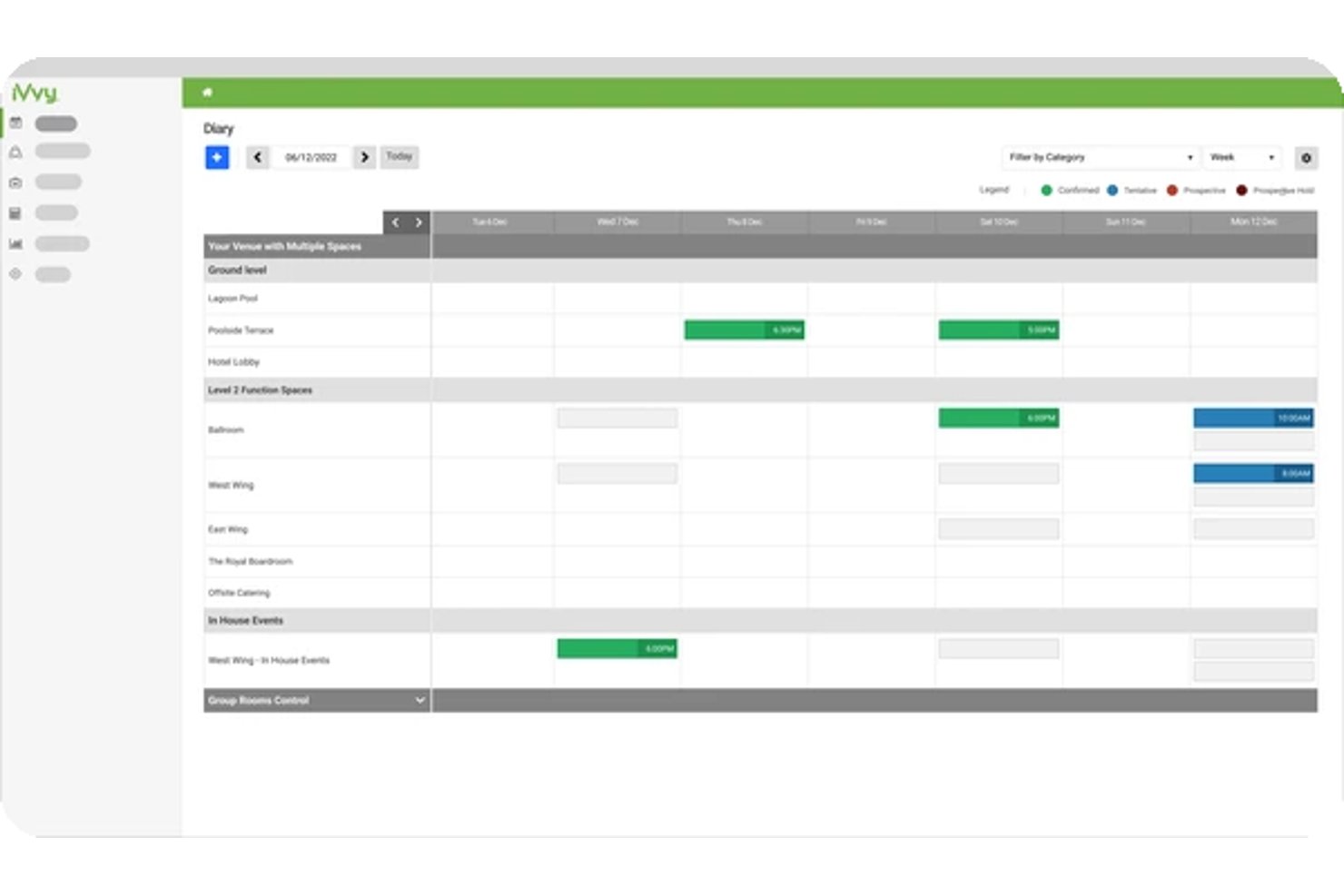 iVvy screenshot - De 10 beste software voor het plannen van evenementen voor 2026