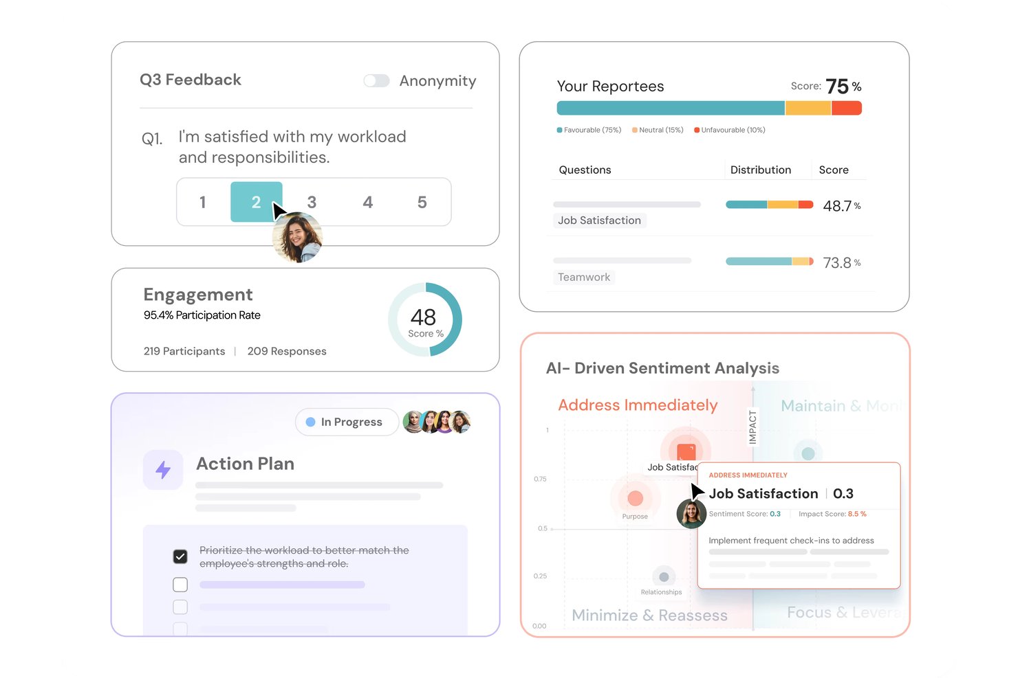 ThriveSparrow screenshot - 10 Best Free Employee Engagement Software in 2026