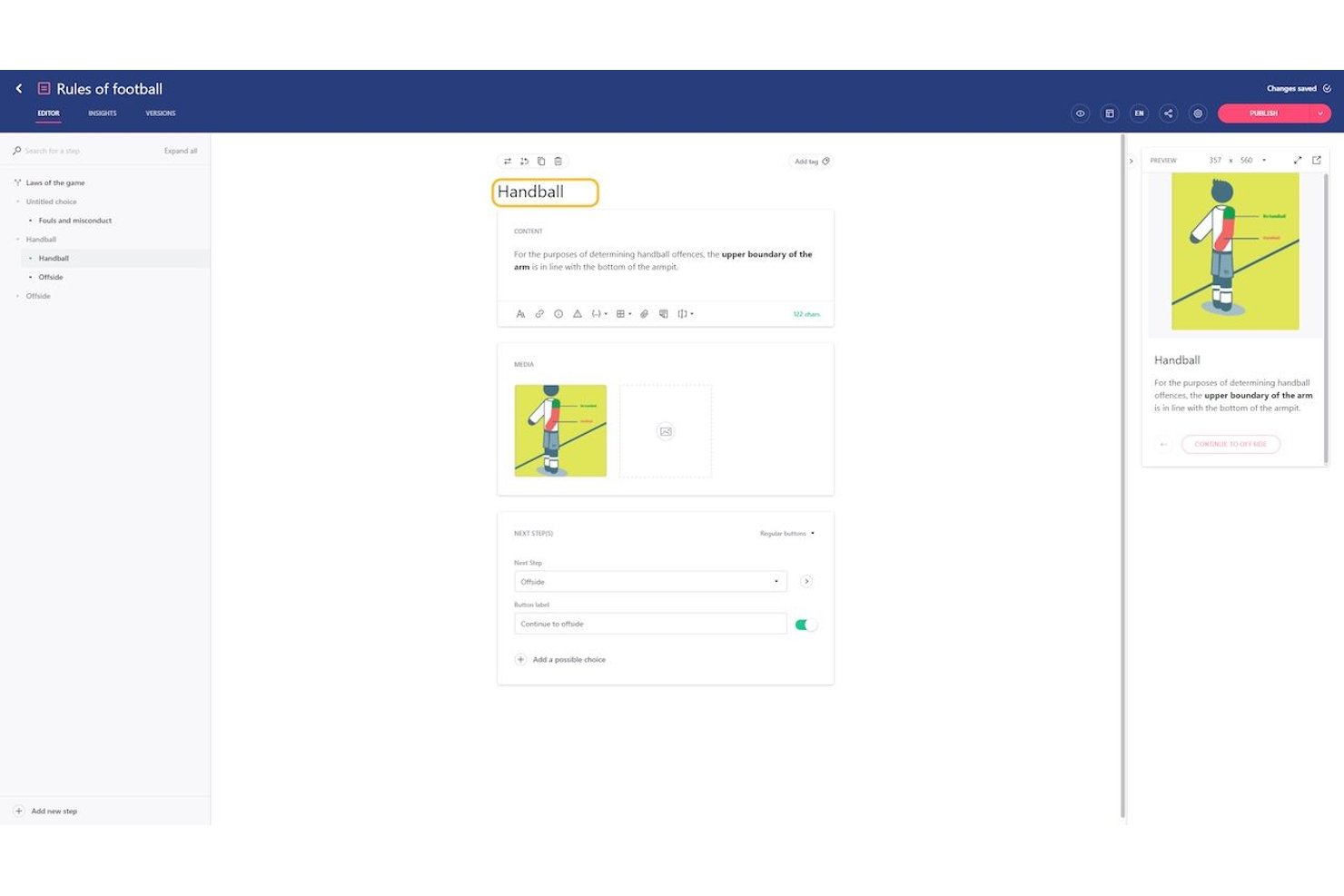 FreshBooks' fakturaeditor, der viser en skabelon, der kan tilpasses, temafarver og skrifttypeindstillinger.