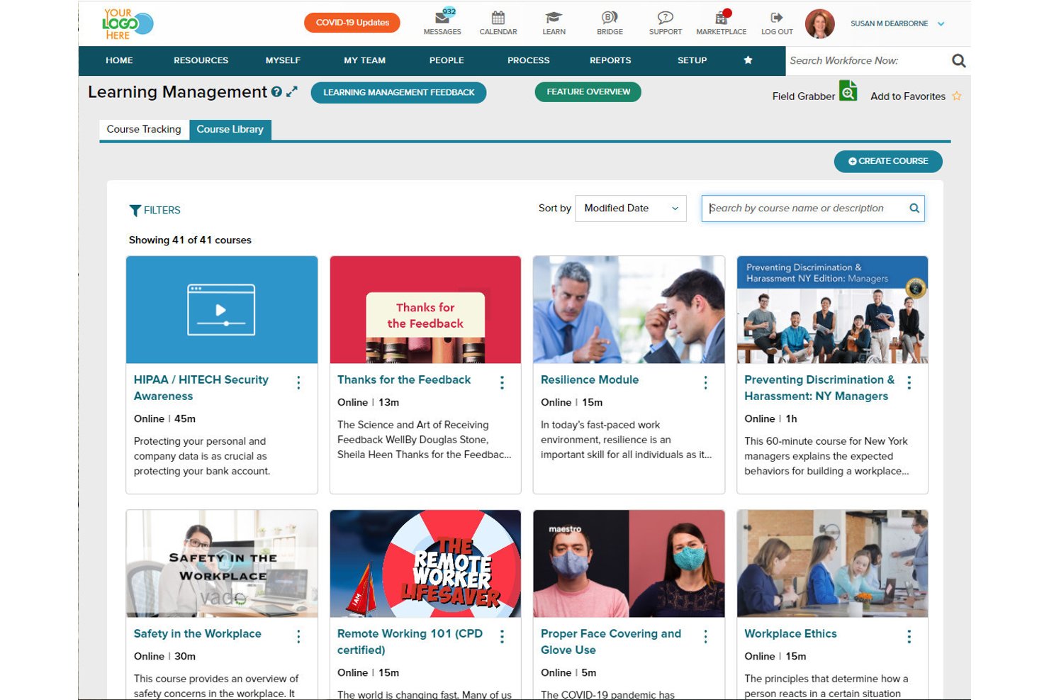 ADP Workforce Now screenshot - De 10 beste HR-software voor advocatenkantoren in 2026