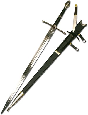 Ensemble épée + couteau du Rôdeur (Aragorn)