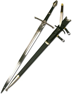 épée aragorn avec couteau