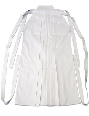 Hakama blanc (pantalon d'entraînement)