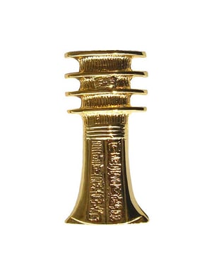 Broche pilier Djed, symbole d'Osiris