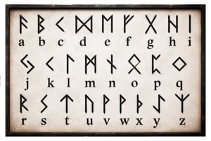 Tableau des runes vikings
