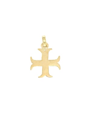 Pendentif croix de Templier en or (13 mm)