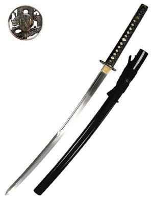 Katana aiguisé « L'Âme du dragon », maru 1045