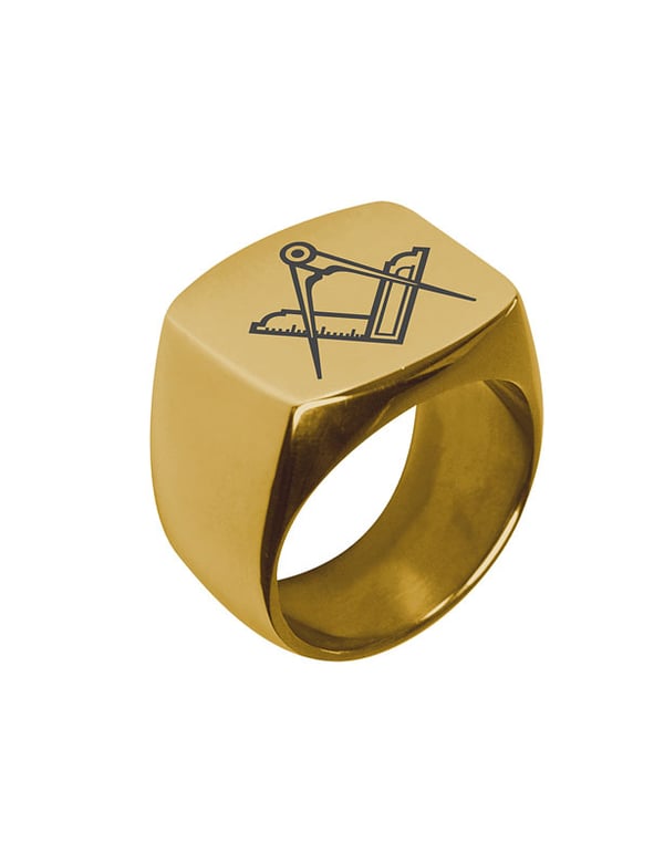 bague maçonnique