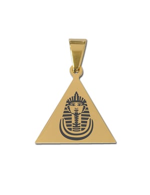 Pendentif Triangle doré avec Psouménès