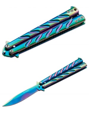 couteau de couleurs