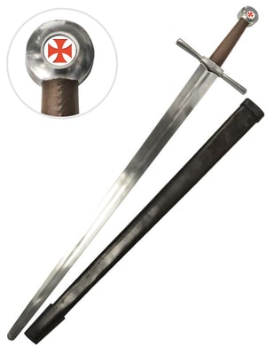 Épée médiévale de semi-combat « Terrae-Sanctae »
