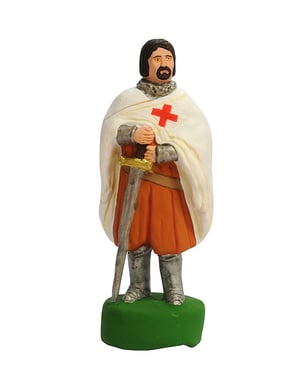 Figurine Hugues de Payns (santon)