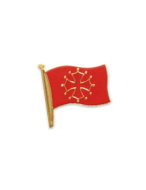 Pin's Drapeau occitan