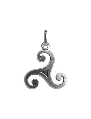 Pendentif celtique Triskel en argent