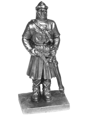 Statuette Chevalier croisé