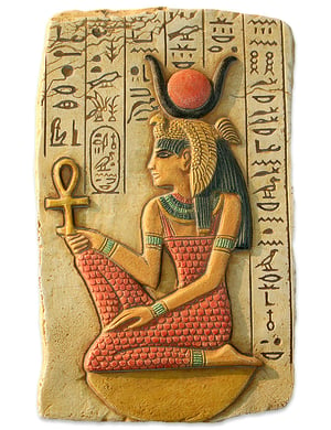 Haut-relief Isis-Hathor