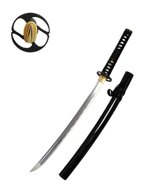 Wakizashi aiguisé Maru 1045 « L'ange noir »