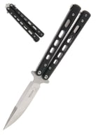 Couteau Papillon Professionnel 440C – Manche G10 et Titane