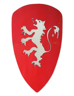 Blason en bois Lion