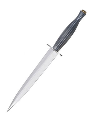 Couteau de combat Fairbairn-Sykes version blanche.