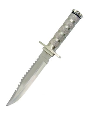 couteau tranchant de survie