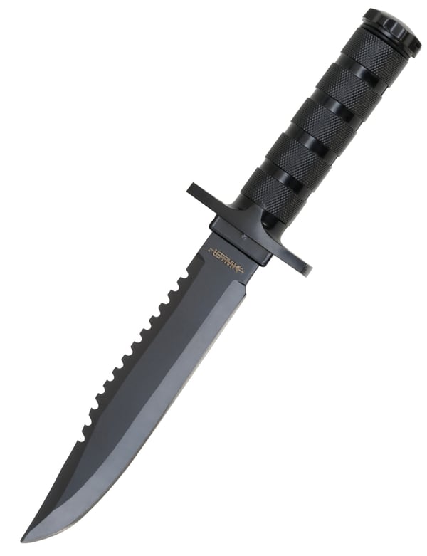 couteau survie combat tranchant