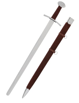 Épée médiévale avec son fourreau