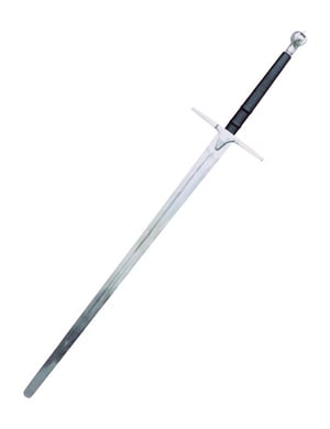 Epée de combat ou frappe 2 mains