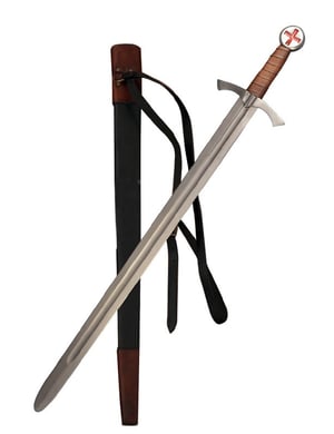 épée de combat templiere
