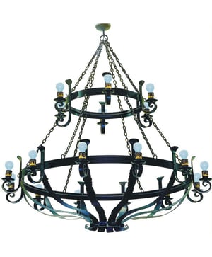 grand lustre medievale